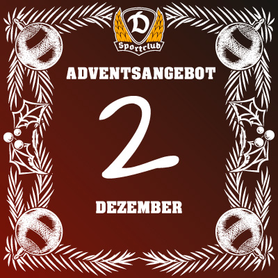 Adventsangebot am 02.12.2025 im SC Dynamo Berlin Onlineshop