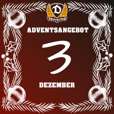 Adventsangebot am 03.12.2025 im SC Dynamo Berlin Onlineshop