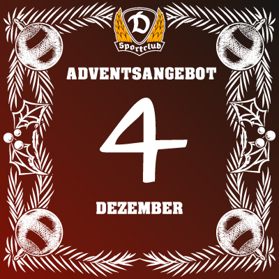 Adventsangebot am 04.12.2025 im SC Dynamo Berlin Onlineshop