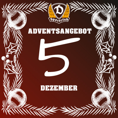 Adventsangebot am 05.12.2025 im SC Dynamo Berlin Onlineshop