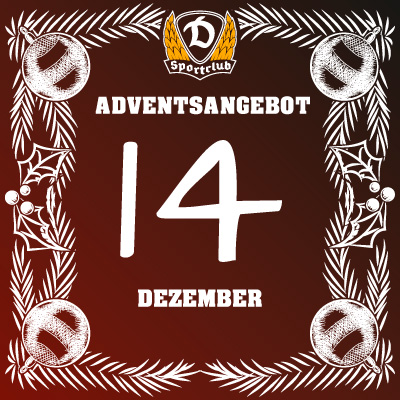 Adventsangebot am 14.12.2025 im SC Dynamo Berlin Onlineshop
