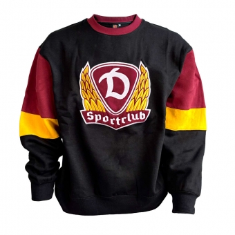 SC Dynamo - Crewneck Block relaxed - black - Big Logo